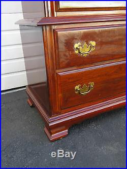 Tall Cherry Vintage Chest of Drawers 8529