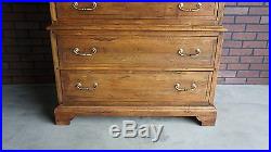 Tall Chest of Drawers Dresser Old World Treasures Chest by Ethan Allen