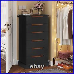 Tall Skinny Dresser for Bedroom, Lingerie Chest of 6 Drawers Clothes Organizer