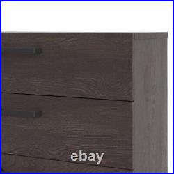 Tvilum Chest of Drawer 26.8 x 15.9 x 31.6 4-Storage Dark Chocolate Finish