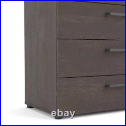 Tvilum Chest of Drawer 26.8 x 15.9 x 31.6 4-Storage Dark Chocolate Finish