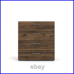 Tvilum Chest of-Drawer 31.57 x 26.81 x 15.85 Particle Board 4-Storage Walnut