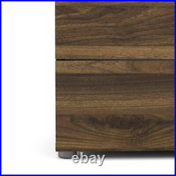 Tvilum Chest of-Drawer 31.57 x 26.81 x 15.85 Particle Board 4-Storage Walnut