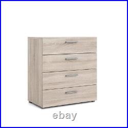 Tvilum Chest of Drawers 31.57W x 26.81H 4-Drawer Particle-Board Wood Truffle