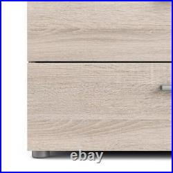 Tvilum Chest of Drawers 31.57W x 26.81H 4-Drawer Particle-Board Wood Truffle