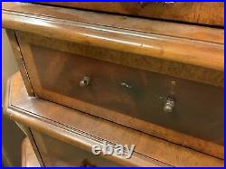 Unusual MAITLAND SMITH 6 Drawer Jewelry Lingerie Step Back Stacked CHEST