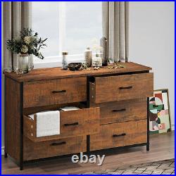 Used 6 Drawer Dresser Furniture Organizer Chest of Drawers Clothes Storage