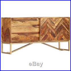 VidaXL Solid Sheesham Wood Sideboard Side Cabinet Chest of Drawer Storage Unit