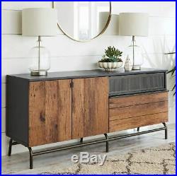 Vintage Credenza Sideboard Buffet Storage Cabinet Chest Drawer Dresser Furniture