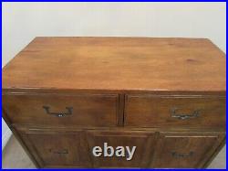 Vintage Henredon Artefacts Chest, Seven Drawer High Dresser