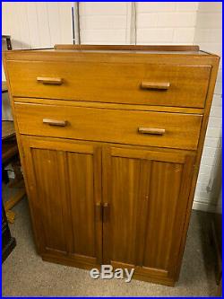 Vintage Retro Mid Century Tallboy Chest of Drawers Cabinet Cupboard