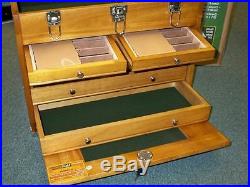WINDSOR 8 DRAWER WOOD WOODEN TOOL STORAGE CHEST BOX Toolbox Craft Sewing Cabinet
