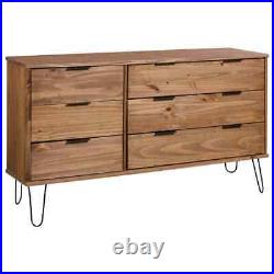 Wood Chest Storage 6 Drawers Dresser Bedroom Cabinet Furniture Toys Organizer