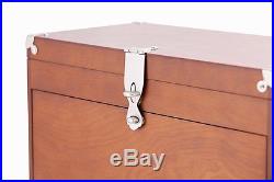 Wood Tool Box Craft Machinist Cabinet Hardware Chest Drawer Storage Carpenter