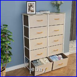 YITAHOME Dresser 10 Drawer Room Furniture Storage Chest Organizer Closet Cabinet